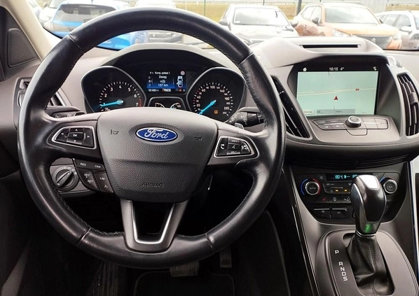 Ford Kuga cena 89900 przebieg: 81458, rok produkcji 2018 z Wojcieszów małe 379